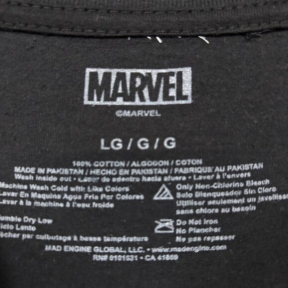 Venom The Symbiote Horror Cityscape Marvel Spiderverse Tee L - Picture 4 of 4